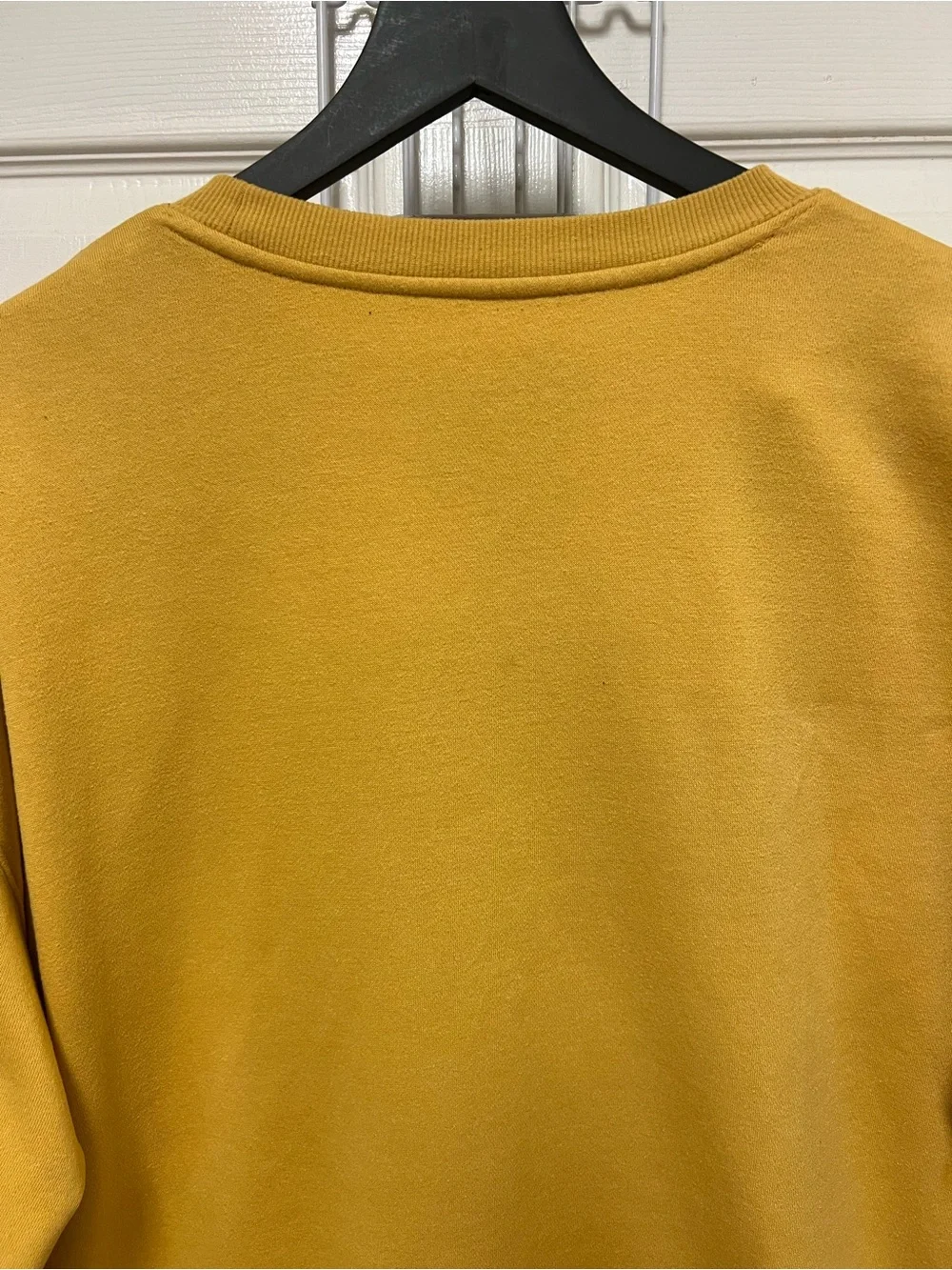 Yale University Men's Mustard Crewneck Sweatshirt